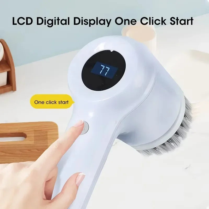 Handheld Electric Spin Scrubber